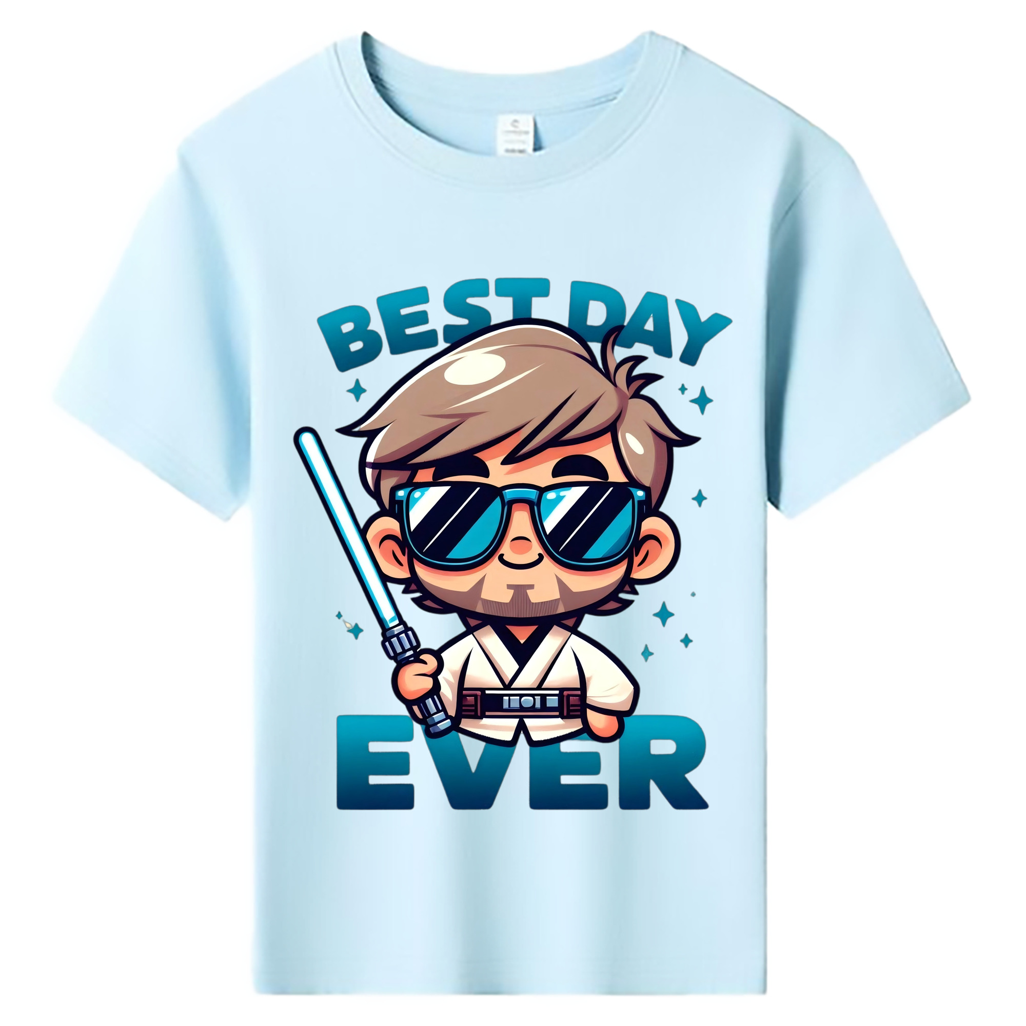 （画像用） スター・ウォーズ Star Wars 綿100％キッズTシャツ（フロントプリント）